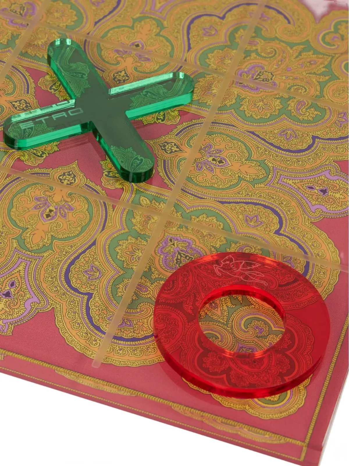 ETRO HOME マンダラ ティックタックトーゲーム - レッド - 画像3
