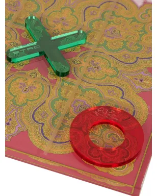 ETRO HOME マンダラ ティックタックトーゲーム - レッド - サムネイル3
