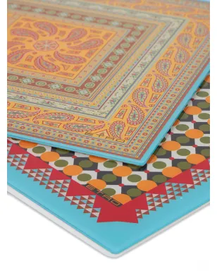 ETRO HOME パターン柄のチャージャー（2枚組） - Yellow - サムネイル2