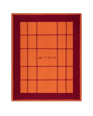 ETRO HOME チェック柄ブランケット - サムネイル1