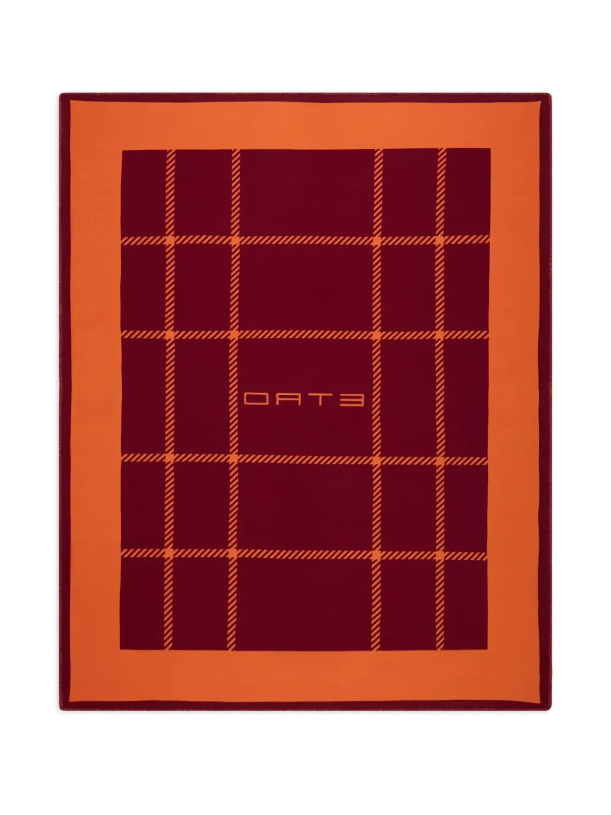 ETRO HOME チェック柄ブランケット - 画像2