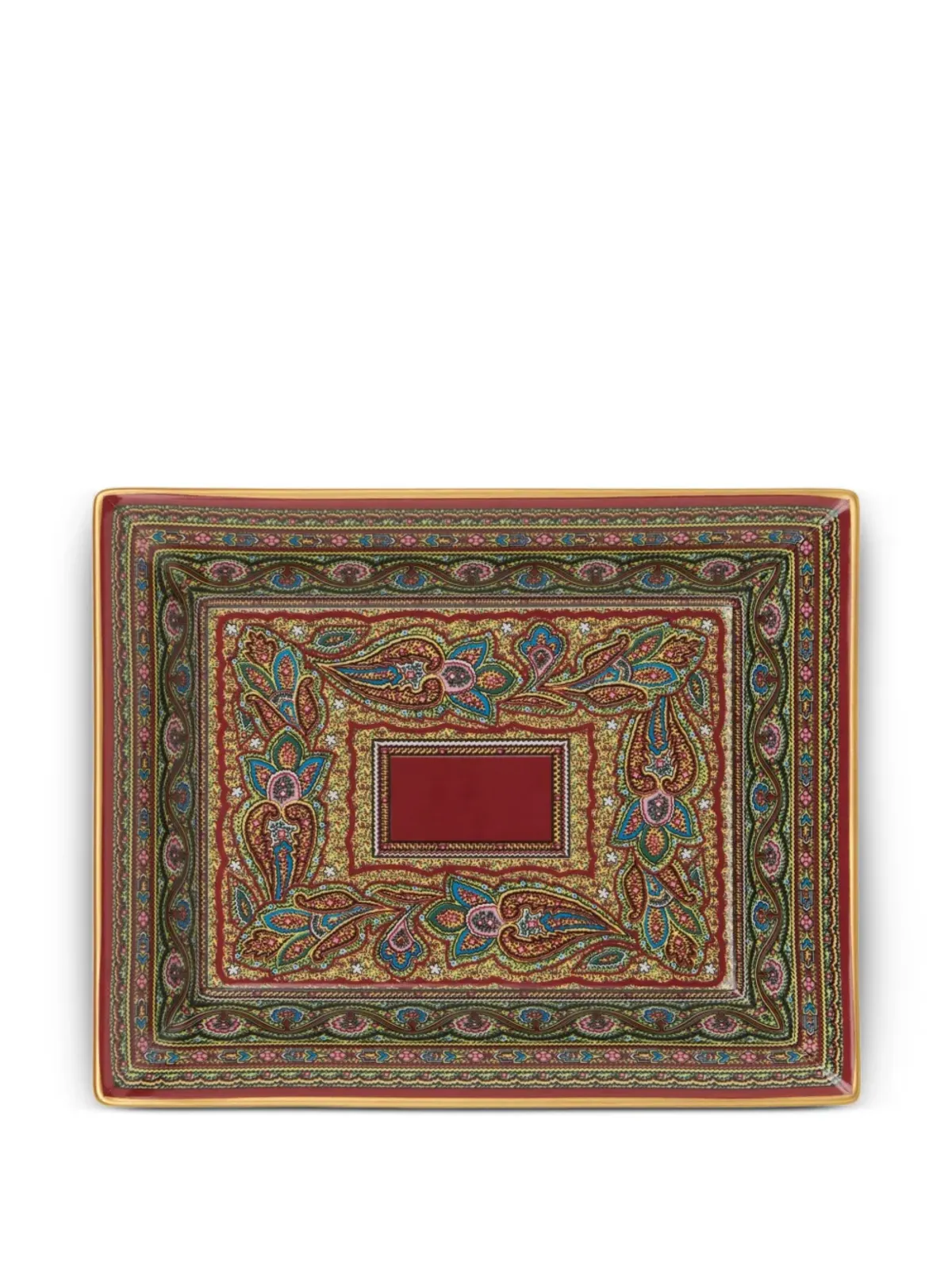 ETRO HOME ペイズリーポーセリン皿 - 画像1
