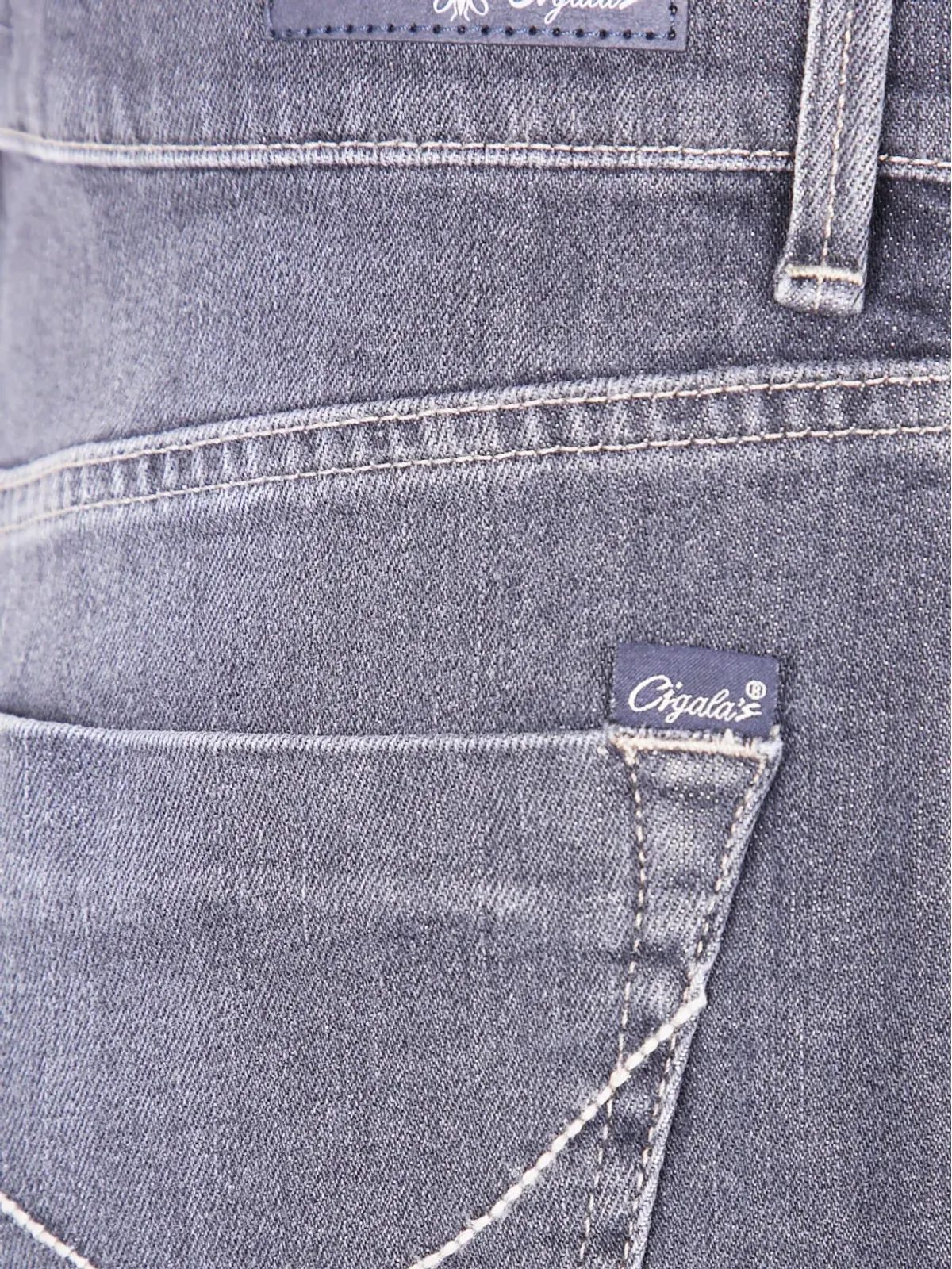 CIGALAS ポケットデニムワイドジーンズ - 画像3