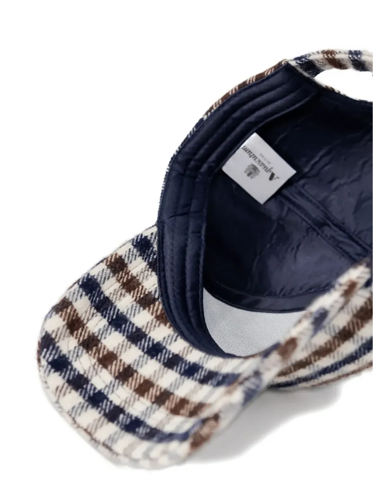 Aquascutum チェック柄キャップ - 画像4
