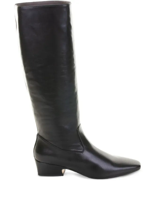 lorena paggi lorena paggi square toe boots - Blackの商品画像