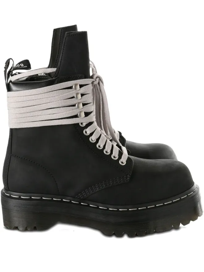 Dr. Martens x Rick Owens Dr. Martens x Rick Owens クアッドソール・スチールトゥ・コンバットブーツの商品画像