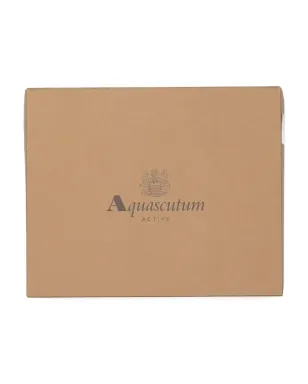 Aquascutum チェック柄フリンジスカーフ - サムネイル4