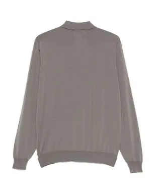 Dell'oglio ジップネックポロシャツ - Grey - サムネイル2
