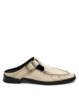 Miista Gianna buckle mules - Neutrals - サムネイル1