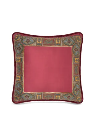 ETRO HOME printed silk cushion - Red - サムネイル1