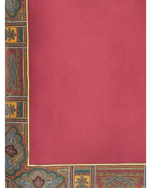 ETRO HOME printed silk cushion - Red - サムネイル4