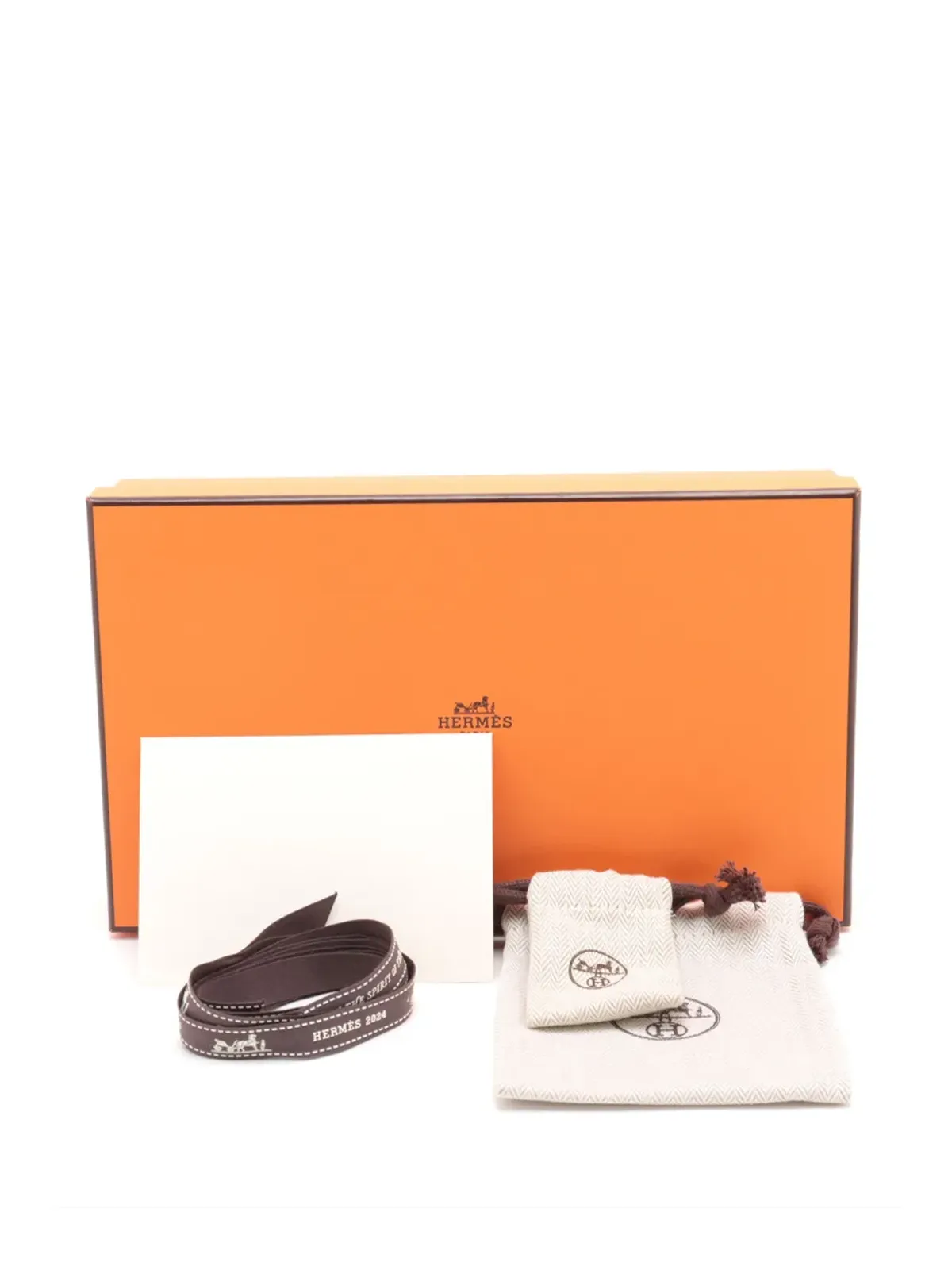 Hermès ビンテージ 2024年 エプソン ウォレット・オン・ストラップ クロスボディバッグ - グリーン - 画像2