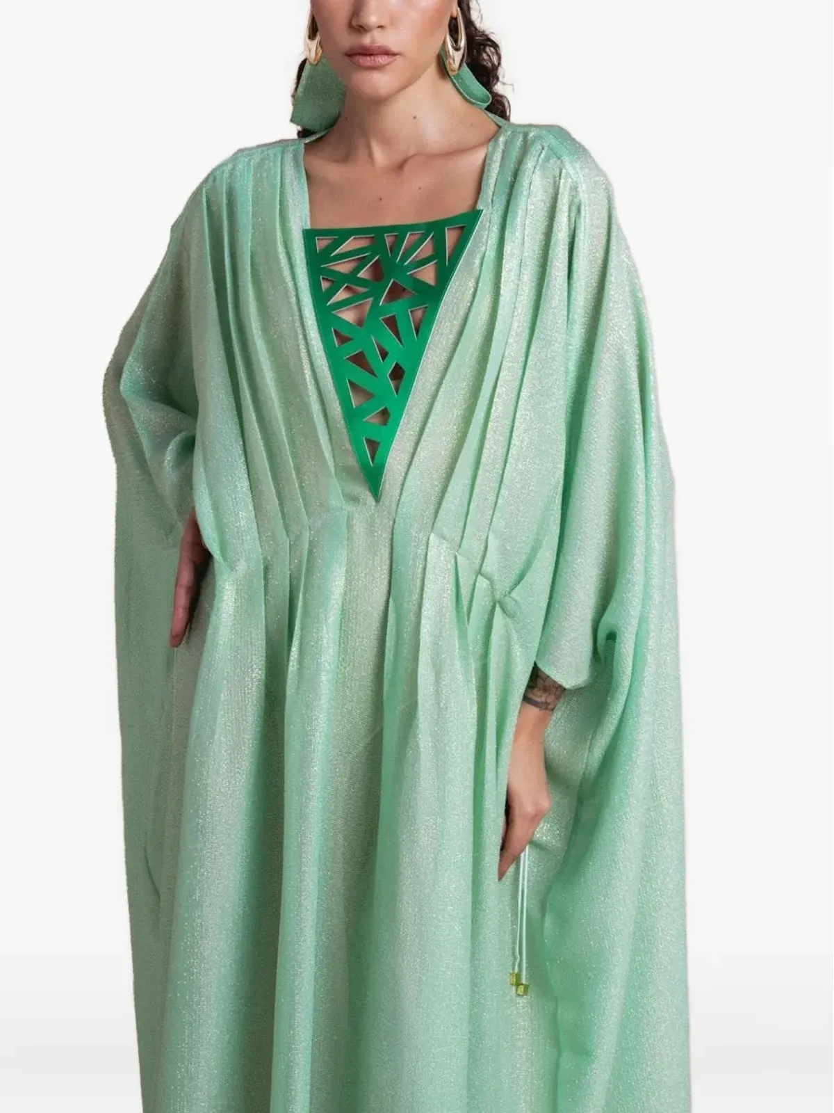 SANA OSMANI Rhodes cut-out maxi dress - 画像5