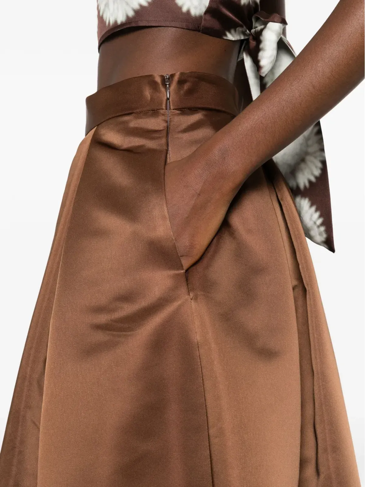 Lunatica Milano Luna 88 Duchesse midi skirt - 画像5