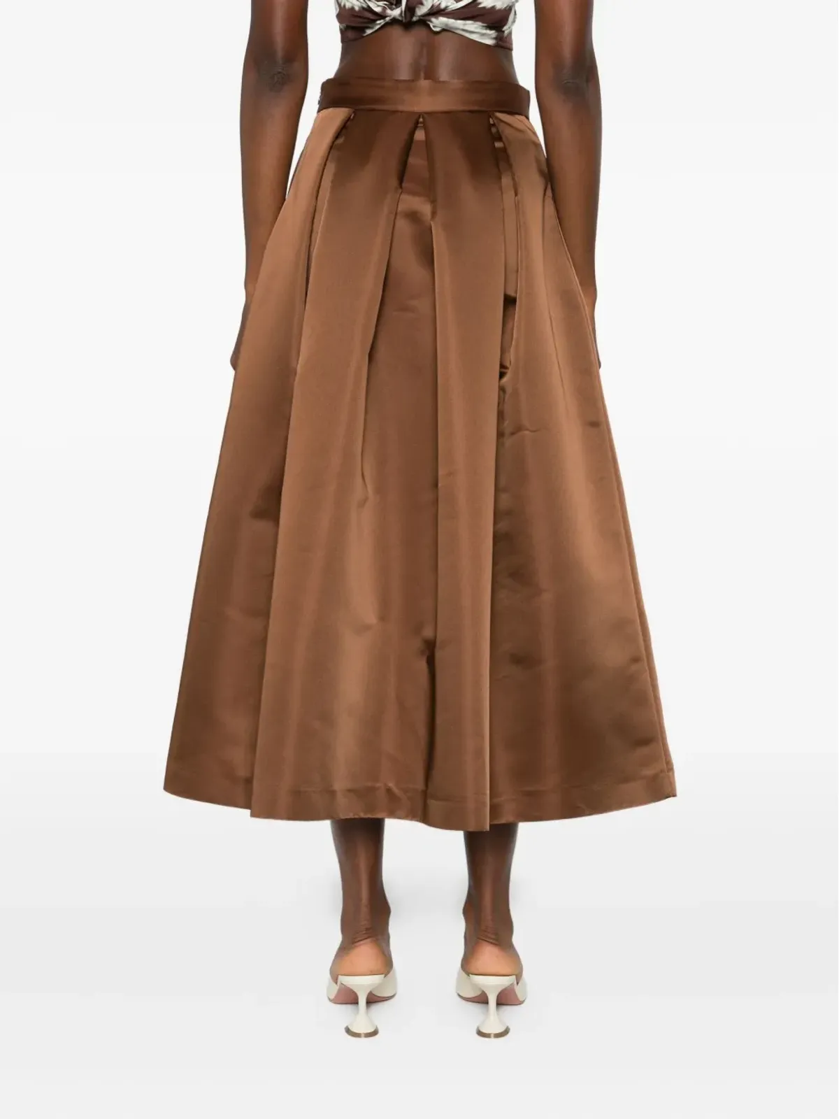 Lunatica Milano Luna 88 Duchesse midi skirt - 画像4