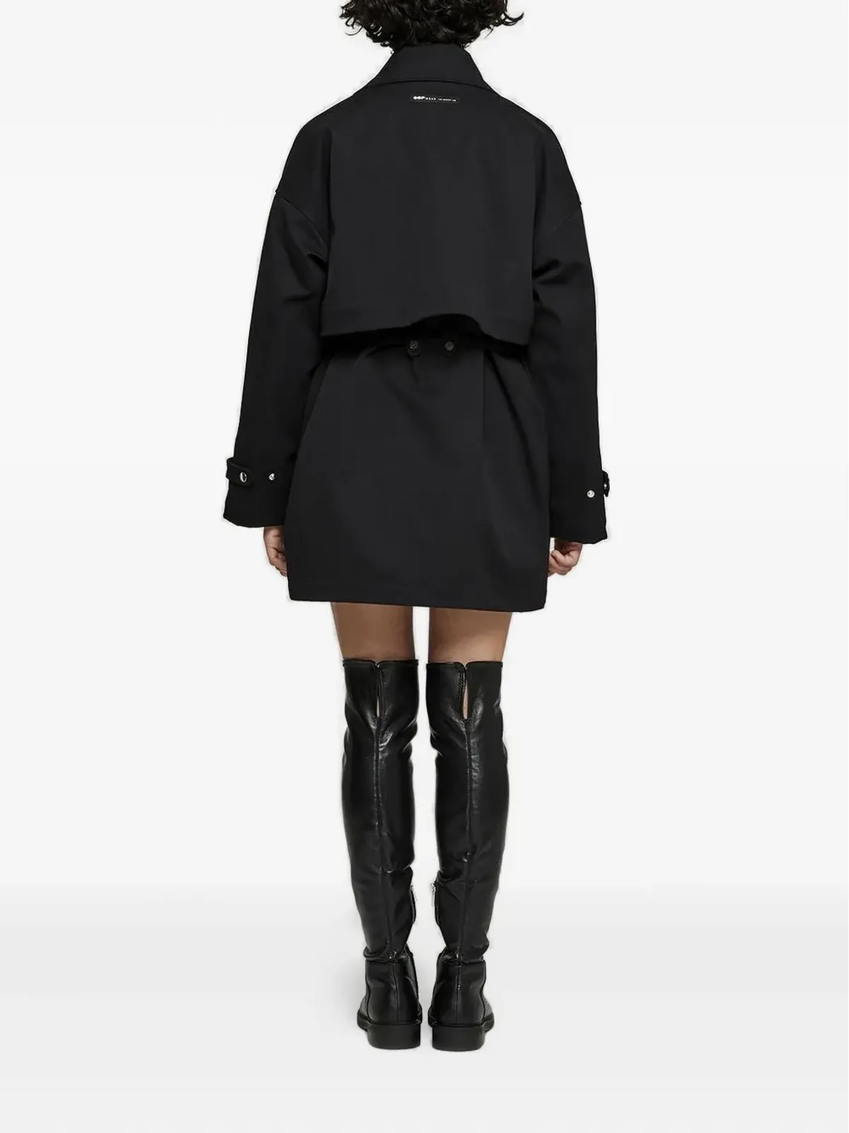 OOF WEAR ダブルブレスト ベルト付きコート - 画像3