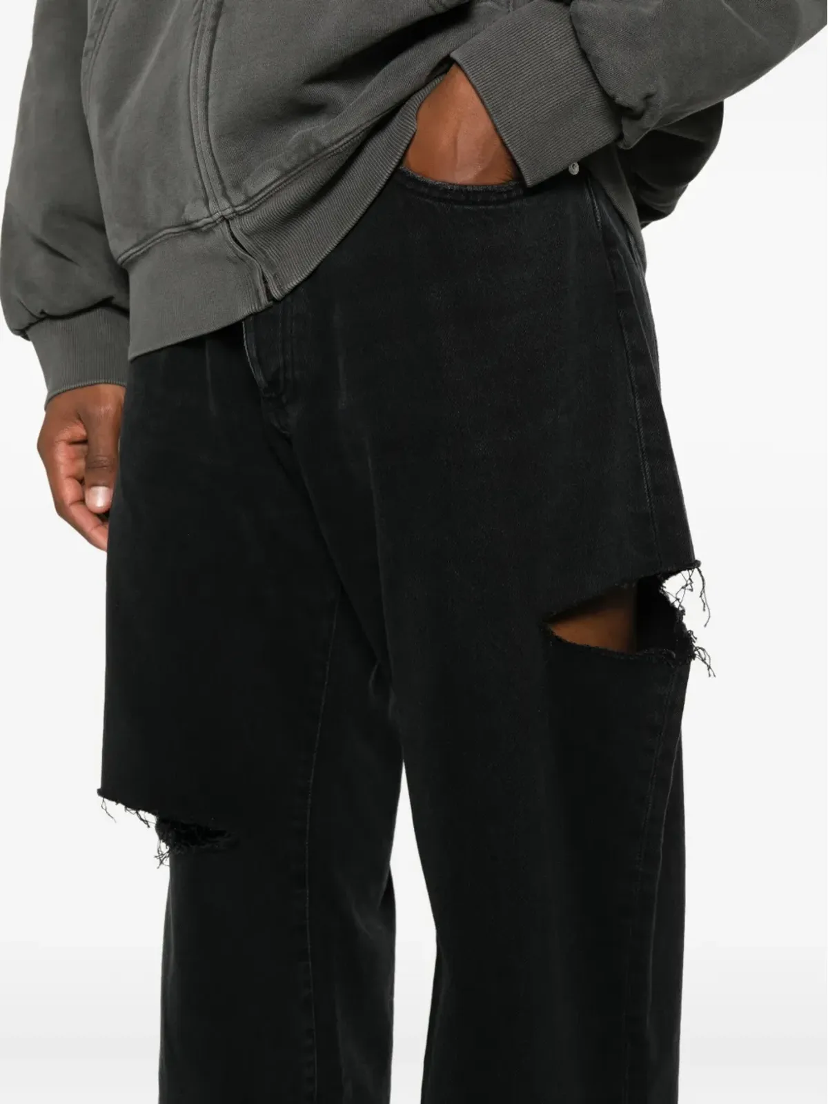 ICON DENIM Scott リップドデニム - 画像5
