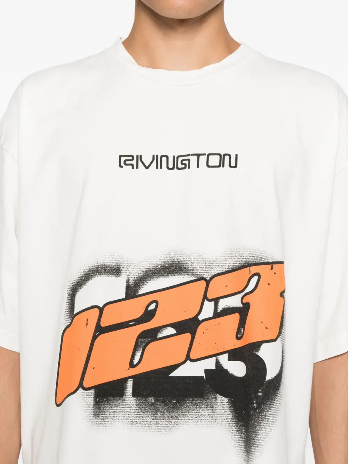 RIVINGTON ROI REBIS ラウンドネックTシャツ - White - 画像5