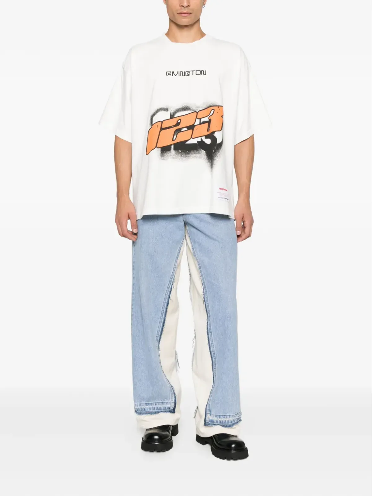 RIVINGTON ROI REBIS ラウンドネックTシャツ - White - 画像2