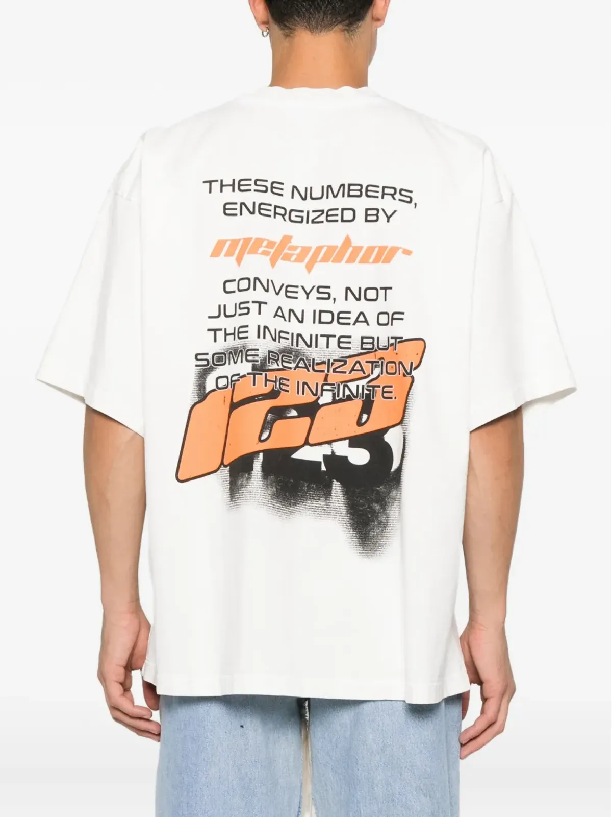 RIVINGTON ROI REBIS ラウンドネックTシャツ - White - 画像4