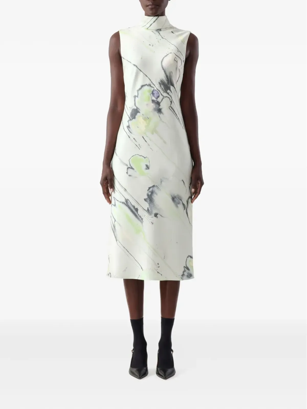 Jason Wu Collection フローラルプリント ミディドレス - 画像1
