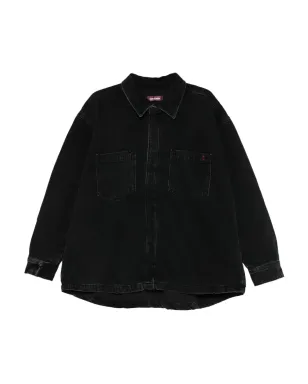 ICON DENIM Billyポケットシャツ - Black - サムネイル1