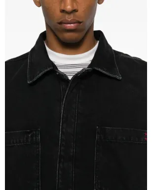 ICON DENIM Billyポケットシャツ - Black - サムネイル5