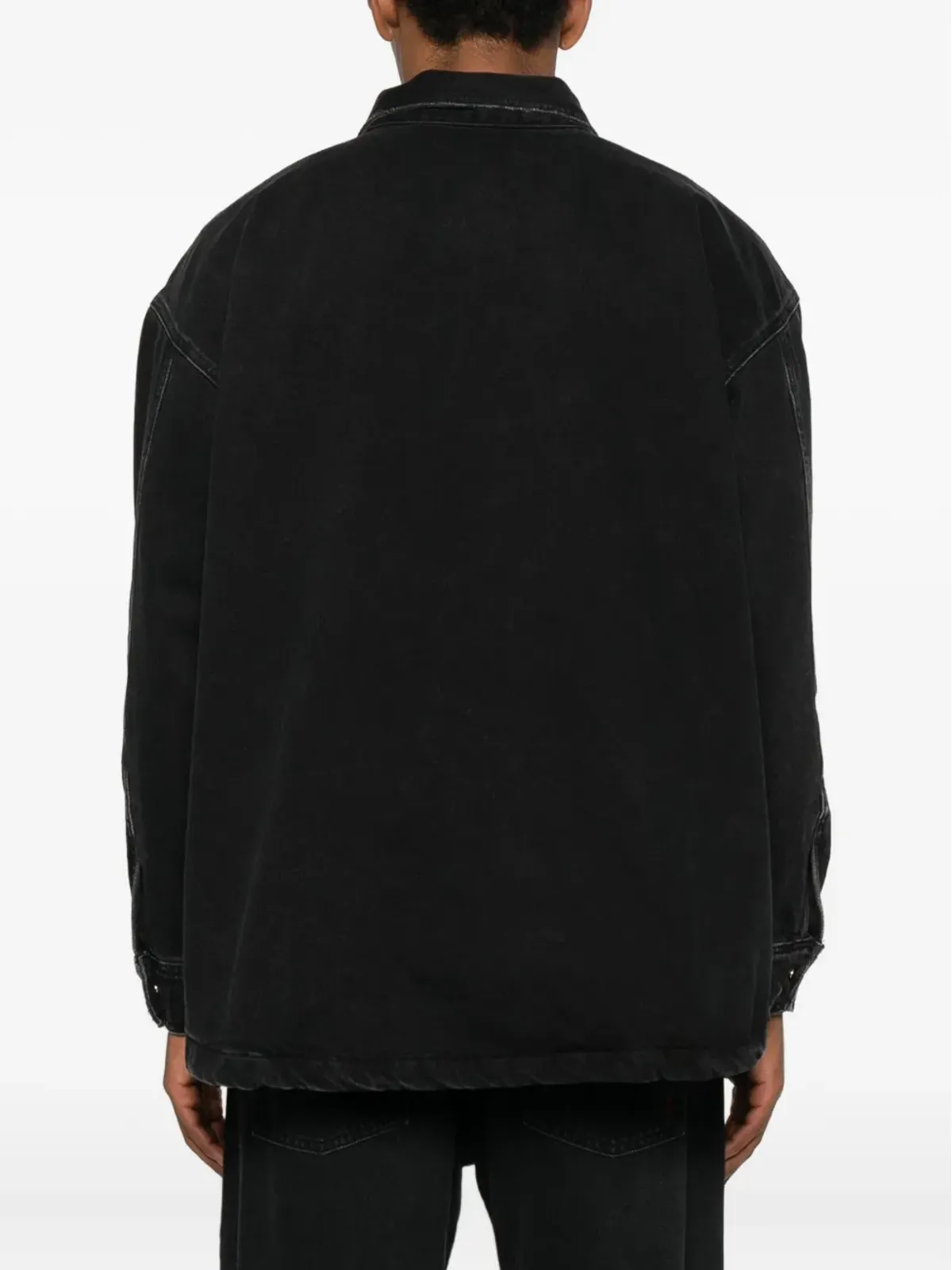 ICON DENIM Billyポケットシャツ - Black - 画像4