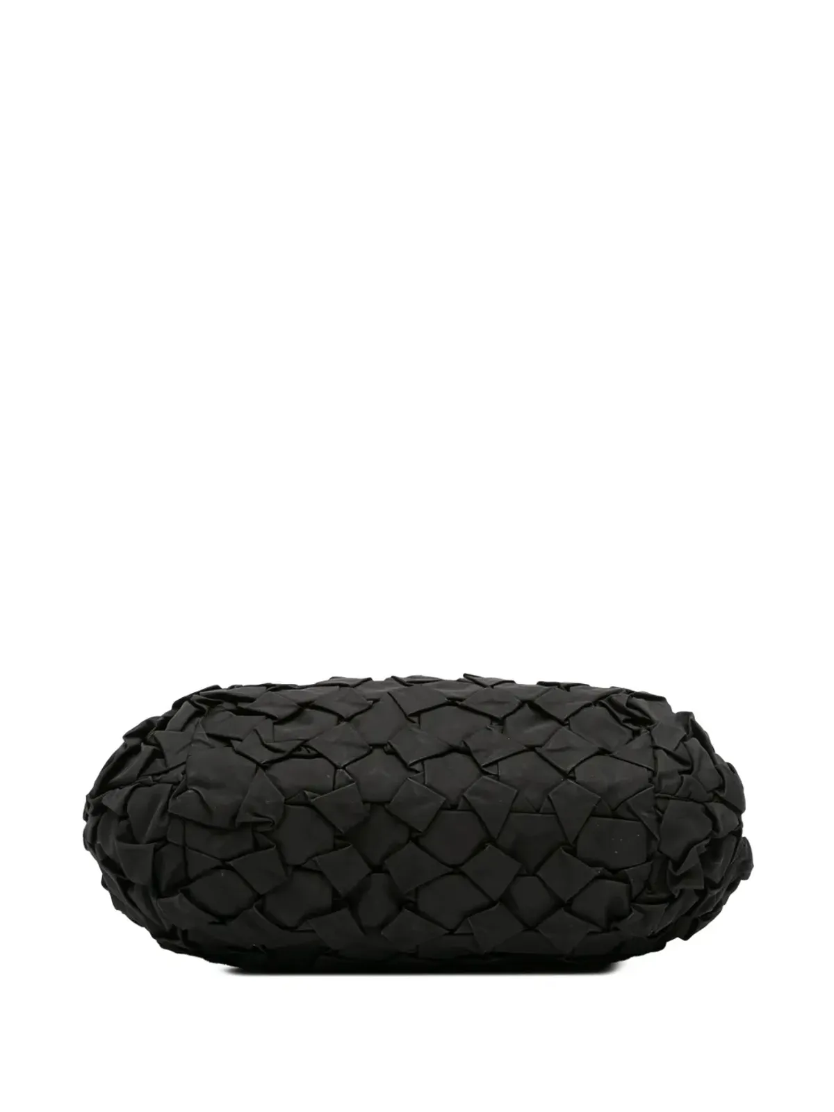 Prada ビンテージ Tessuto Weave トートバッグ - ブラック - 画像4