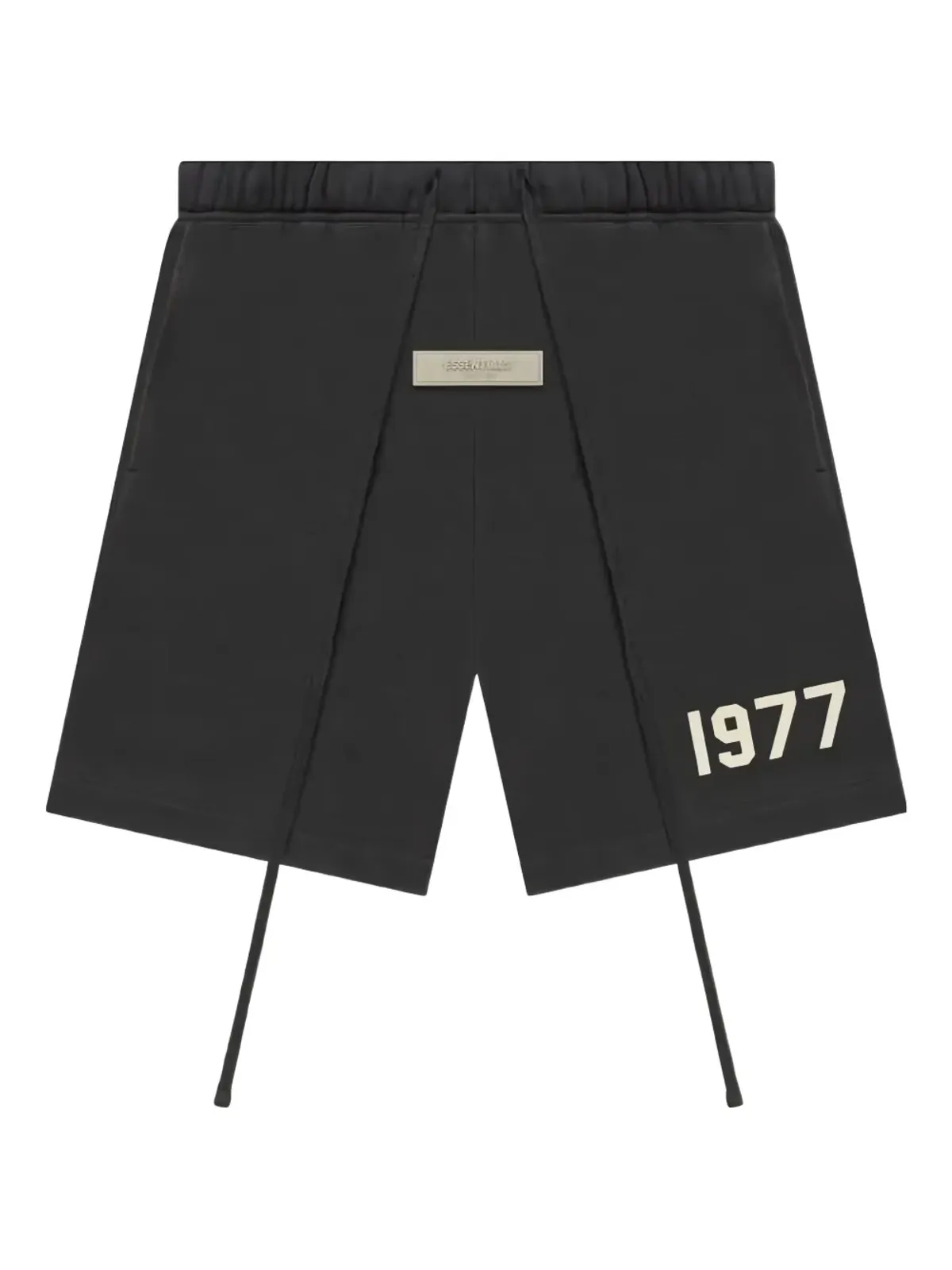 FEAR OF GOD ESSENTIALS ドローストリング トラックショーツ ブラック - 画像1