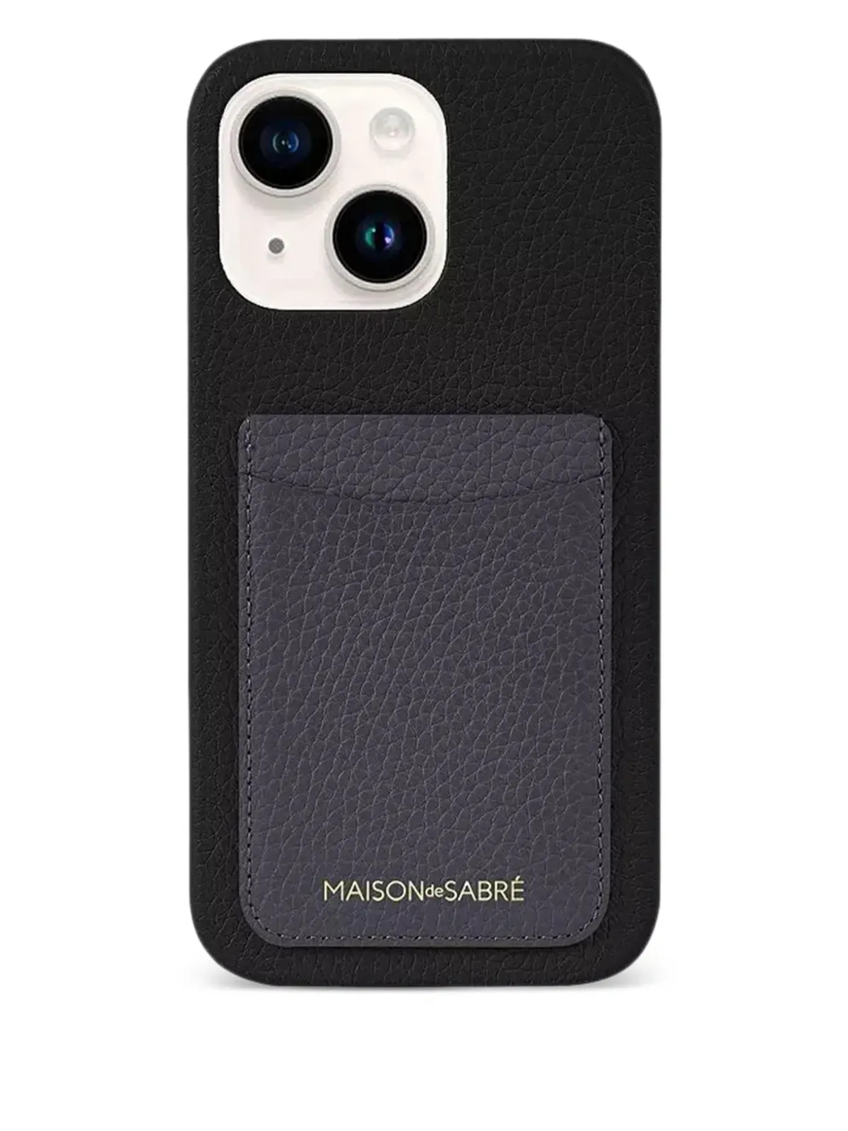MAISON de SABRÉ カードフォンケース（iPhone 15）- ブラック - 画像1