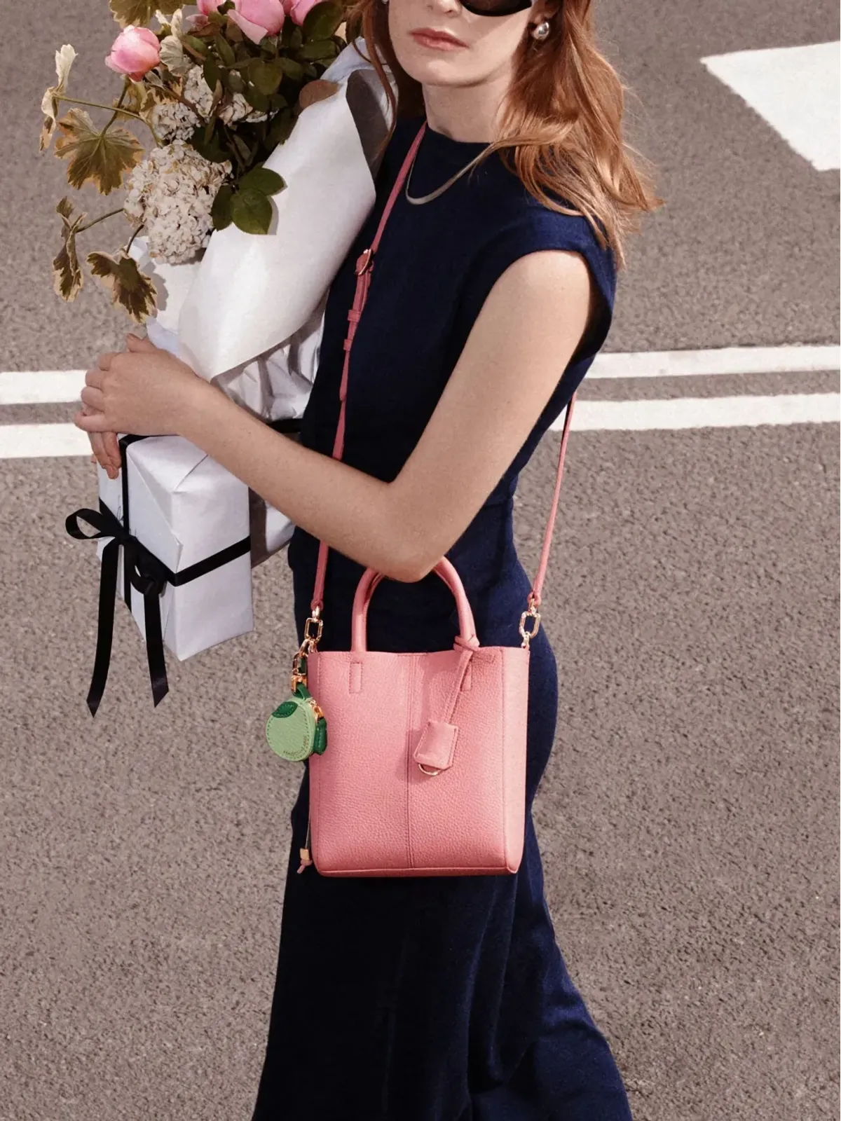 MAISON de SABRÉ ミニソフトレザー トートバッグ - 画像5