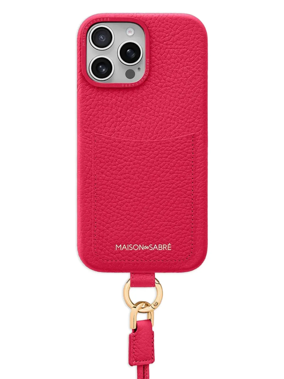 MAISON de SABRÉ スリング iPhone 16 Proケース（ピンク） - 画像5