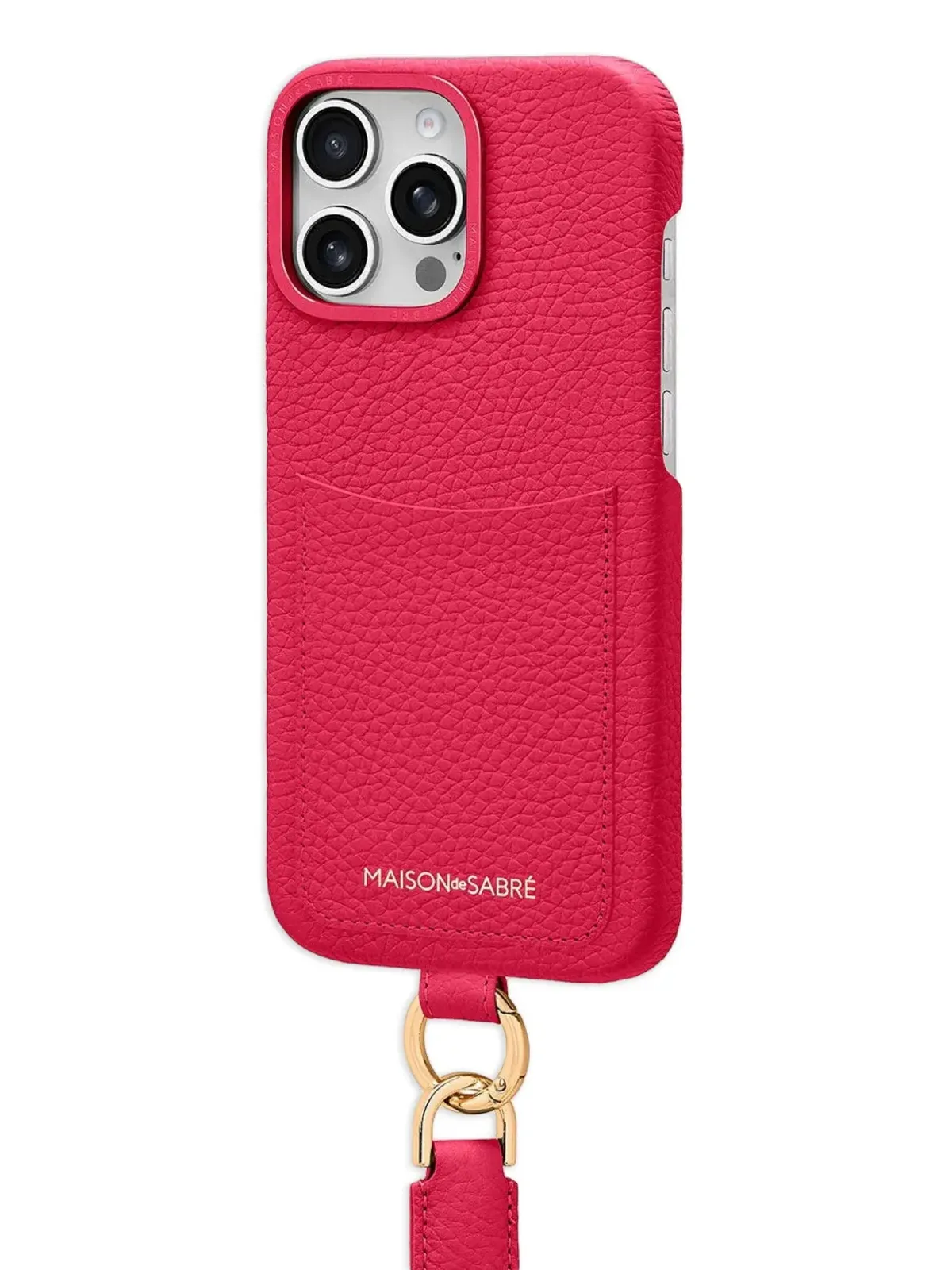 MAISON de SABRÉ スリング iPhone 16 Proケース（ピンク） - 画像3