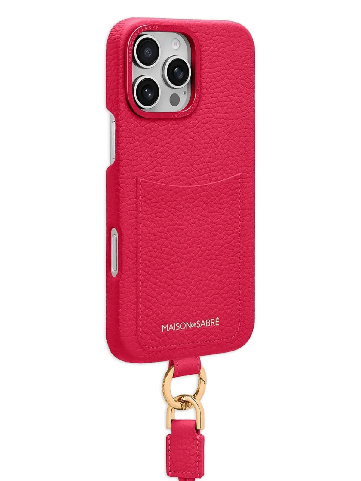 MAISON de SABRÉ スリング iPhone 16 Proケース（ピンク） - 画像4