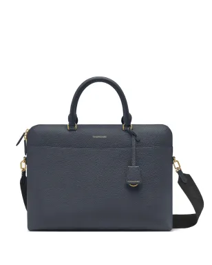 MAISON de SABRÉ レザー ラップトップバッグ ブルー - サムネイル1