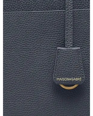 MAISON de SABRÉ レザー ラップトップバッグ ブルー - サムネイル5