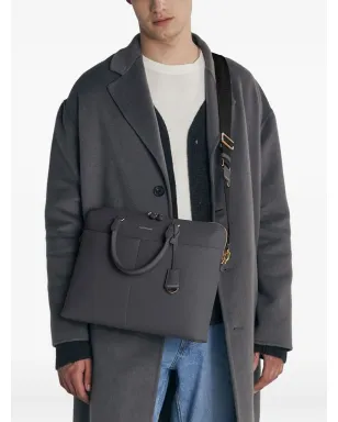 MAISON de SABRÉ レザー ラップトップバッグ ブルー - サムネイル2