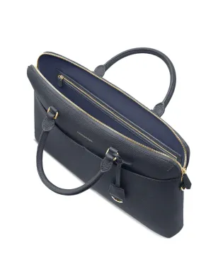 MAISON de SABRÉ レザー ラップトップバッグ ブルー - サムネイル4