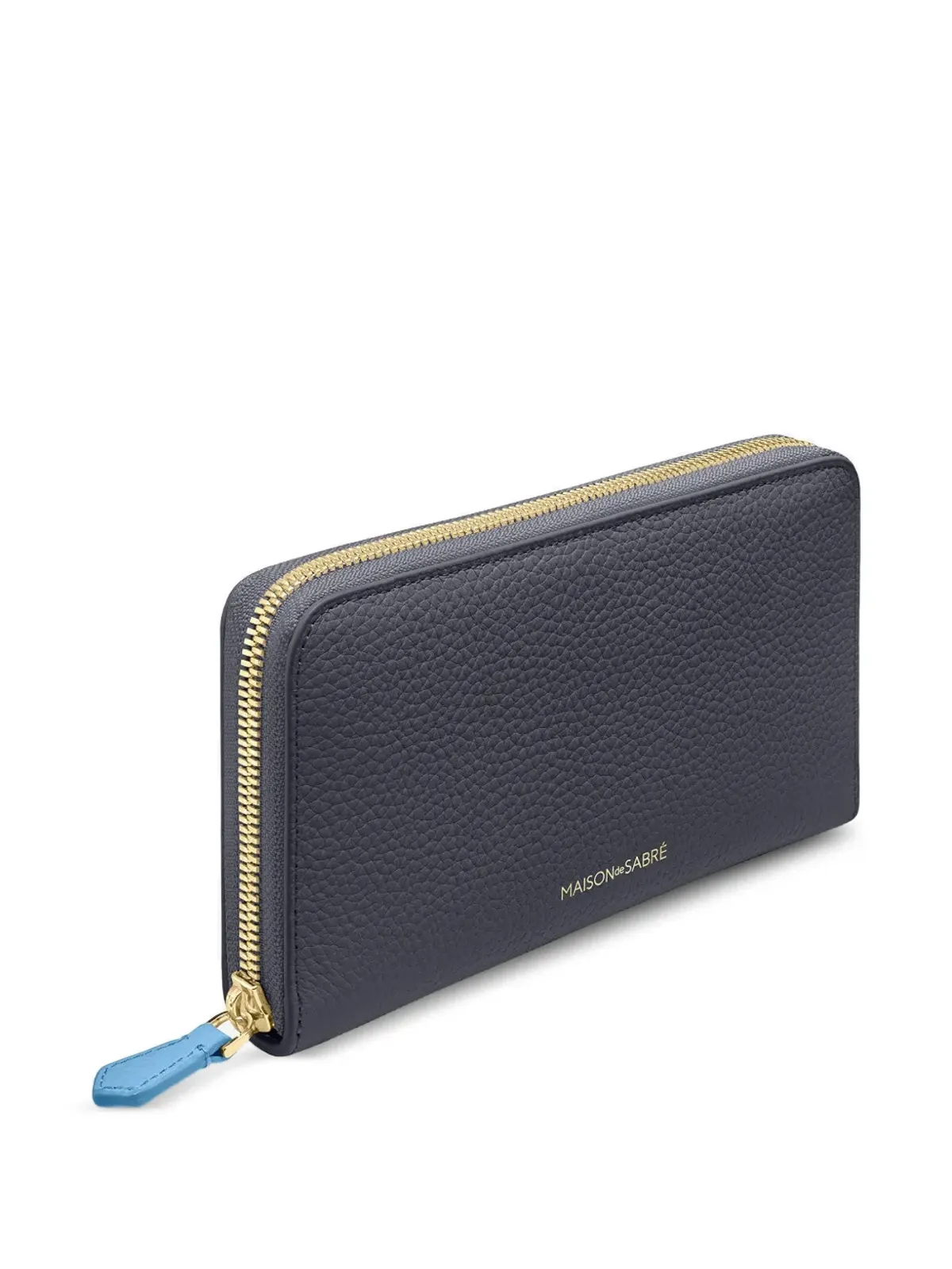 MAISON de SABRÉ ジップファスニング レザー ロングウォレット - グレー - 画像3