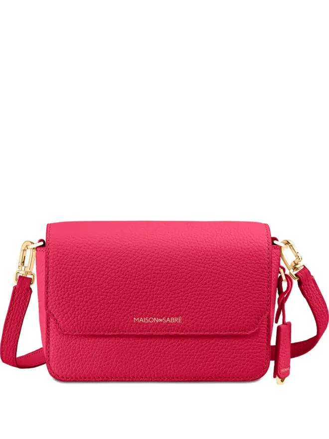 MAISON de SABRÉ MAISON de SABRÉ ミニ レザーフラップ クロスボディバッグの商品画像