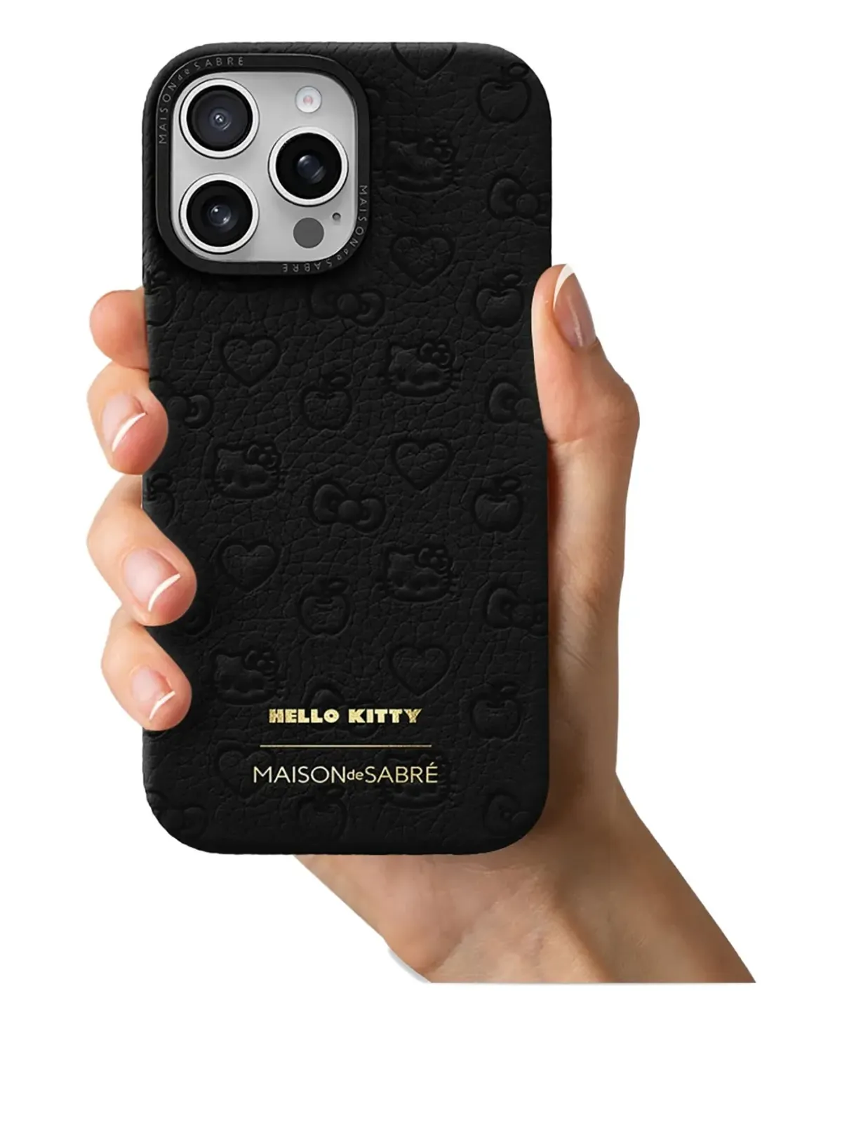 MAISON de SABRÉ レザー iPhone 16 Pro Max ケース - ブラック - 画像5