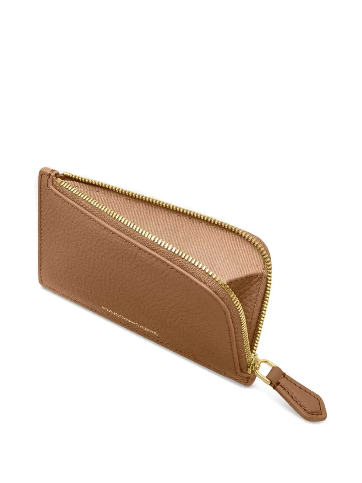 MAISON de SABRÉ ジップファスナー付きレザーウォレット - 画像4