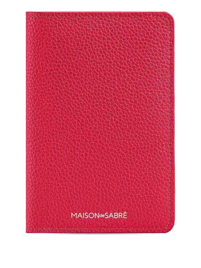 MAISON de SABRÉ MAISON de SABRÉ レザーパスポートホルダー ピンクの商品画像