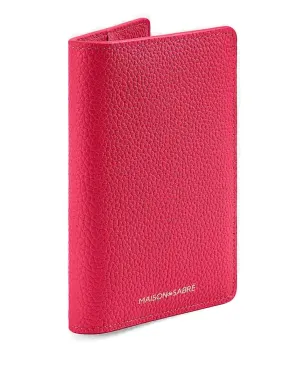 MAISON de SABRÉ レザーパスポートホルダー ピンク - サムネイル3