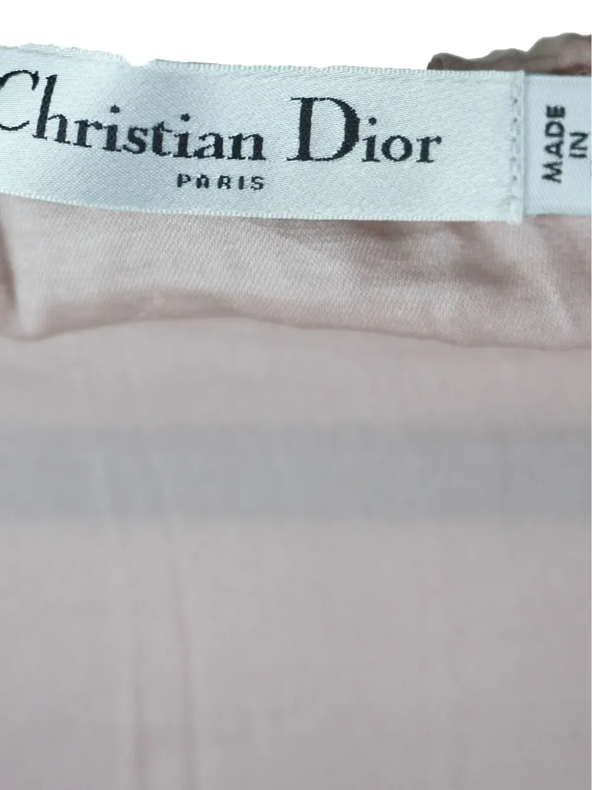 ビンテージ Christian Dior レース付きマキシスカート - 画像4