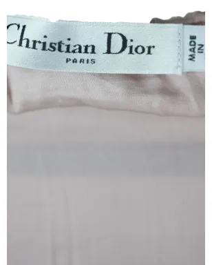 ビンテージ Christian Dior レース付きマキシスカート - サムネイル4