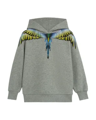 COUNTY OF MILAN KIDS 翼付きフードトップ - サムネイル1