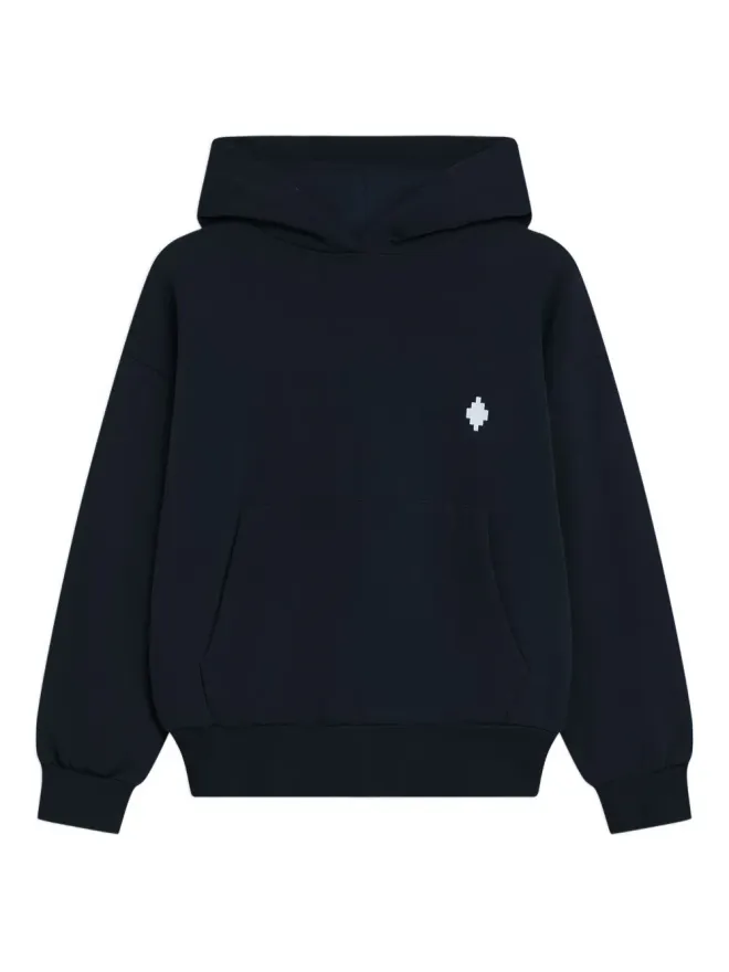 COUNTY OF MILAN KIDS COUNTY OF MILAN KIDS ロゴ入りフードトップスの商品画像