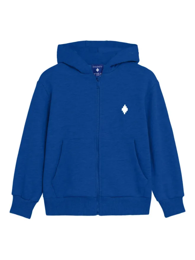 COUNTY OF MILAN KIDS COUNTY OF MILAN KIDS ジップフード付きトップスの商品画像